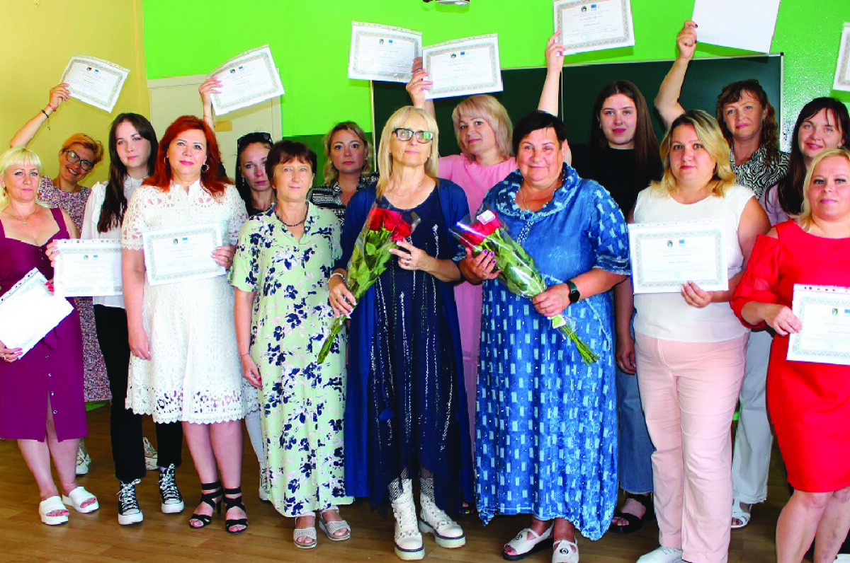 Kalbos kursus baigę ukrainiečiai dėkojo lietuvių poetų eilėmis