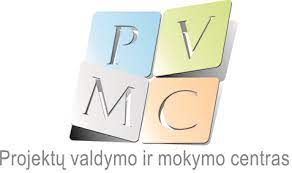 Projektų valdymo ir mokymo centro logotipas
