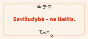 "Savižudybė - ne išeitis" logotipas. "Savižudybė - ne išeitis" logotipas.
