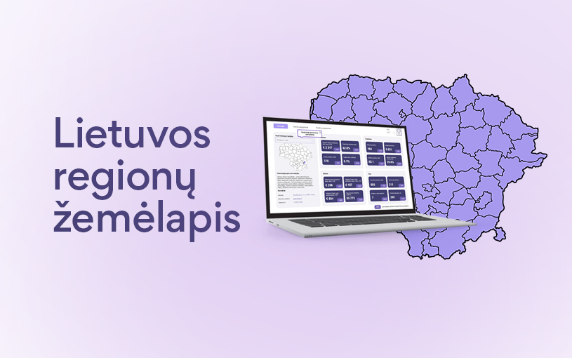Regionų žemėlapio įvaizdinė nuotrauka Regionų žemėlapio įvaizdinė nuotrauka