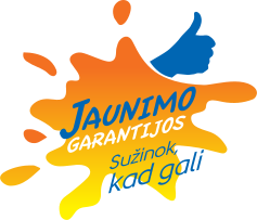 Jaunimo garantijų logotipas